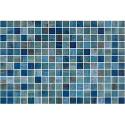 Mosaico vítreo Forest Blue...